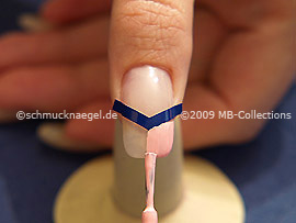 Nagellack in der Farbe rosa