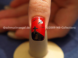 Halloween Motiv 3 - Nailart Motiv 189