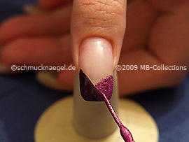 Nailart Liner in der Farbe weiß