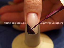 Nailart Liner in der Farbe pink-glitter