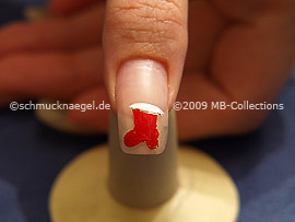 Weihnachtsmotiv 11 - Nailart Motiv 195