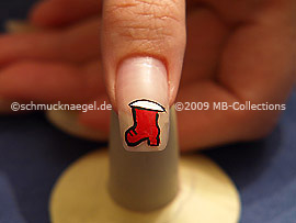 Weihnachtsmotiv 11 - Nailart Motiv 195