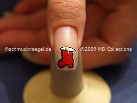 Nailart Liner in der Farbe gold-glitter