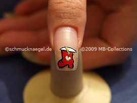 Weihnachtsmotiv 11 - Nailart Motiv 195