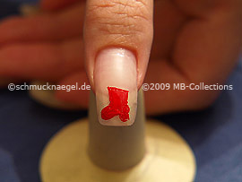 Weihnachtsmotiv 11 - Nailart Motiv 195