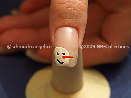 Weihnachtsmotiv 12 - Nailart Motiv 196