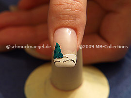 Weihnachtsmotiv 13 - Nailart Motiv 197