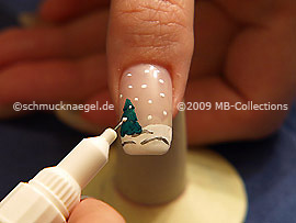 Nailart Pen in der Farbe weiß