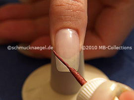 Nailart Liner in der Farbe altrosa-glitter