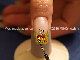 Nailart Liner in der Farbe schwarz