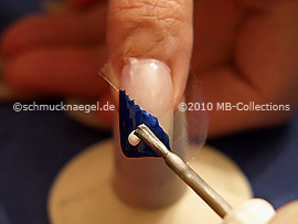 Nailart Pen in der Farbe silber