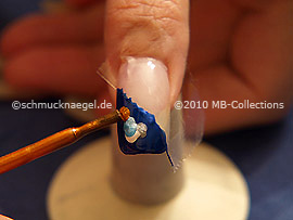 Nailart Pen in der Farbe bronze