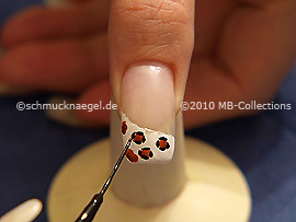Nailart Liner in der Farbe schwarz