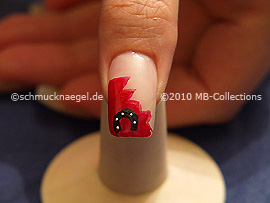 Silvestermotiv 6: Nailart Motiv 246