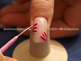 Nailart Liner in der Farbe rosa