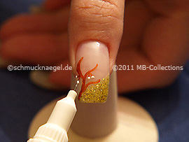 Nailart Pen in der Farbe weiß