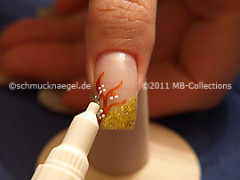 Nailart Pen in der Farbe weiß