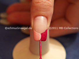 Nailart Liner in der Farbe lavendel