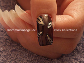 Nailart Liner in der Farbe schwarz