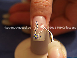 3D Schmetterlings Nail Sticker