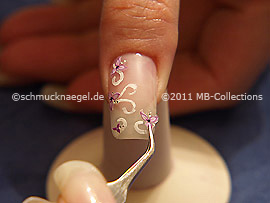 3D Blumen Aufkleber