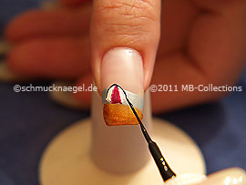 Nailart Liner in der Farbe schwarz