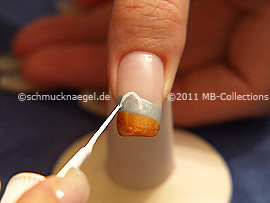 Nailart Liner in der Farbe weiß