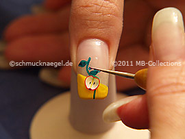 Paillette und Spot-Swirl