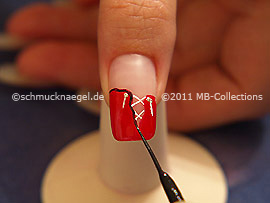 Nailart Liner in der Farbe schwarz