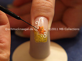 Nailart Liner in der Farbe schwarz