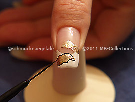 Nailart Liner in der Farbe schwarz