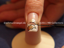 Nailart Liner in der Farbe schwarz
