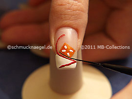 Nailart Liner in der Farbe schwarz
