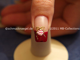 Weihnachtsmotiv 18 - Nailart Motiv 294