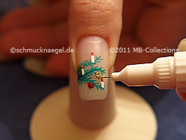 Nailart Pen in der Farbe orange