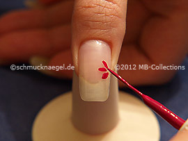 Nailart Liner in der Farbe pink