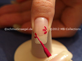 Nailart Liner in der Farbe pink