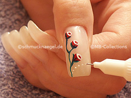 Nailart Pen in der Farbe weiß