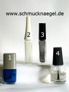 Produkte für das Motiv 'Turnschuh als Fingernagel Dekoration' - Nagellack, Nailart Liner