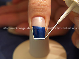 Nailart Liner in der Farbe weiß