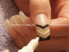 Nailart Pen in der Farbe weiß