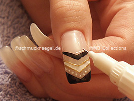 Nailart Pen in der Farbe weiß