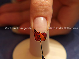 Nailart Liner in der Farbe schwarz