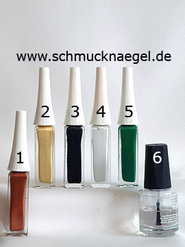 Produkte für das Motiv 'Vogelscheuche als Fingernagel Design' - Nailart Liner