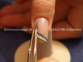 Nailart Sticker mit Musiknoten