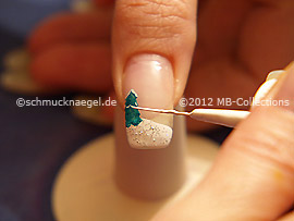 Nailart Liner in der Farbe weiß