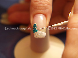 Nailart Liner in der Farbe weiß