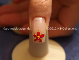 Weihnachtsmotiv 22 - Nailart Motiv 343