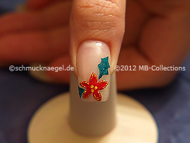 Weihnachtsmotiv 22 - Nailart Motiv 343