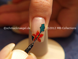 Nailart Liner in der Farbe schwarz